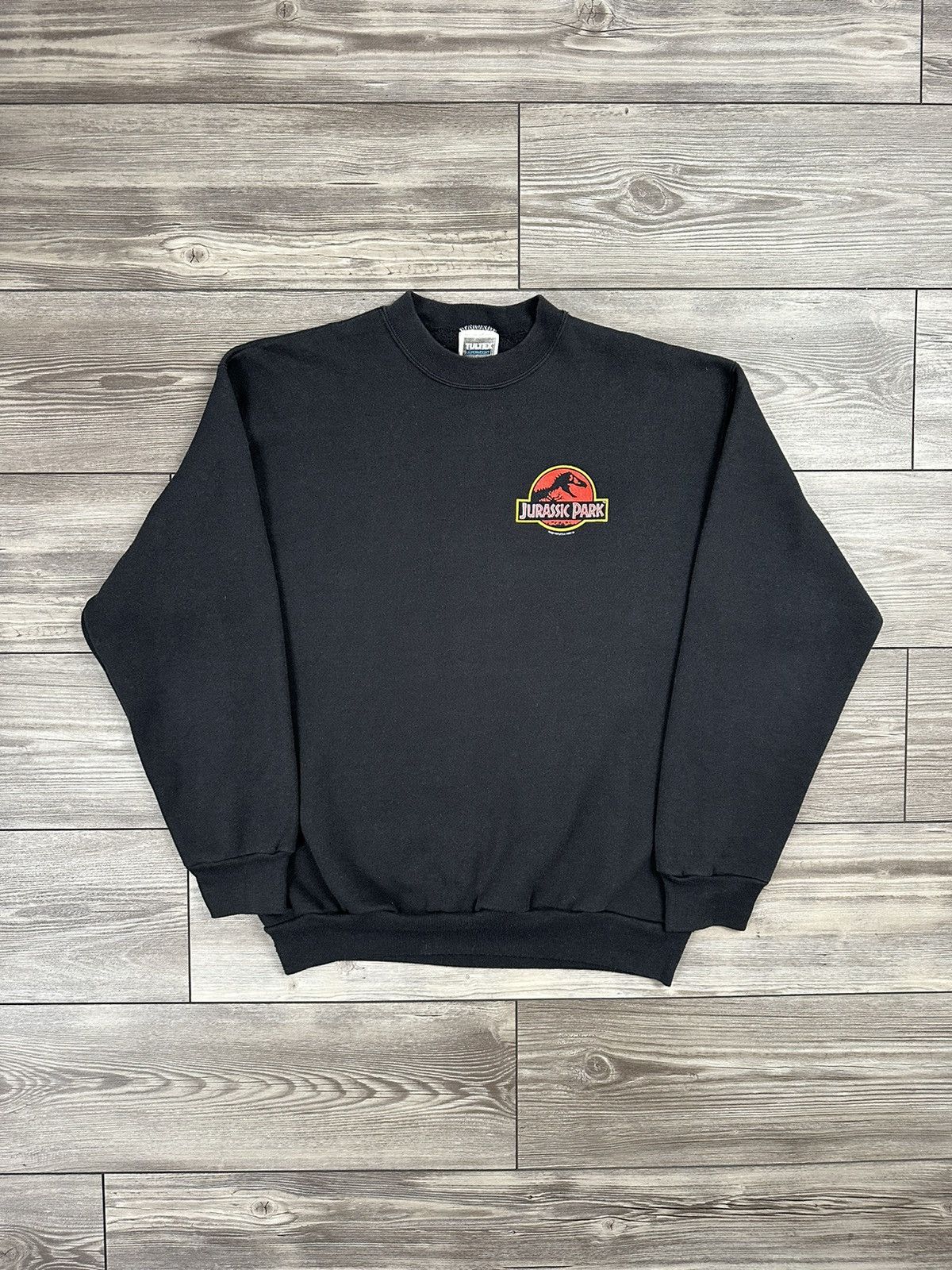 Tultex Vintage 90’s Jurassic Park Movie Promo Crewneck Size US L / EU 52-54 / 3 - 1 Thumbnail