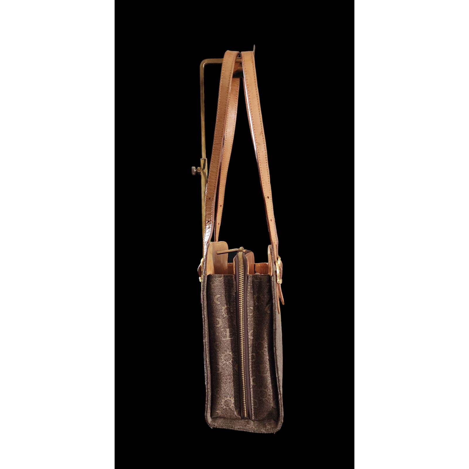 Porter EL PORTAL Shoulder Bag Medium Purse Leather Trim and Strap Size ONE SIZE - 10 Thumbnail