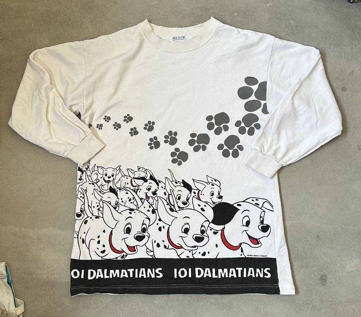 Vintage DIA CLUB 101 DALMATIONS SWEATSHIRT Size US L / EU 52-54 / 3 - 1 Thumbnail