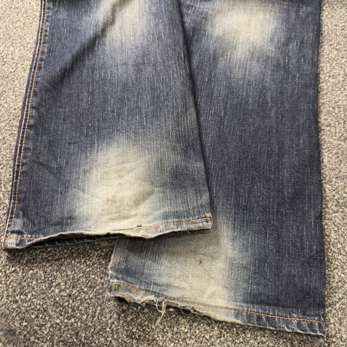 Beauty Beast 🔥🇯🇵 Japanese Denim Edwin Blue Trip Boot Cut Jeans W32 Size US 32 / EU 48 - 10 Thumbnail