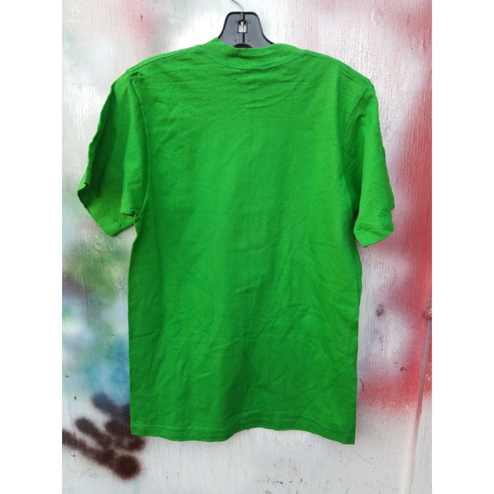 Vintage VINTAGE Jimi Hendrix DEADSTOCK ROCK Shirt Mens S Green 70s Graphic Tee Size US S / EU 44-46 / 1 - 4 Thumbnail