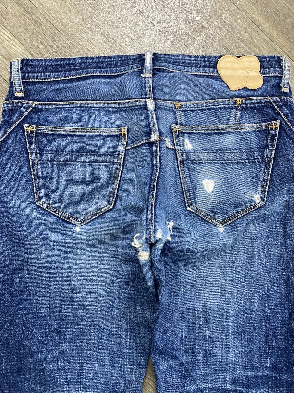 Number (N)ine Vintage Number (N)ine Music Distressed Denim Jeans Faded Size US 32 / EU 48 - 17 Thumbnail