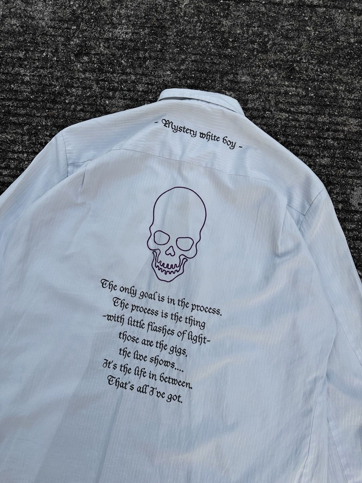 Number (N)ine Number(N)ine SS01 Jeff Buckley Mystery White Boy Shirt Size US M / EU 48-50 / 2 - 12 Thumbnail
