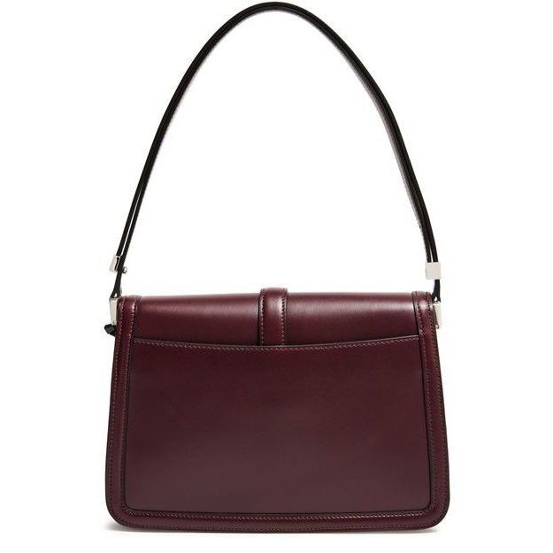 Max Mara MAX MARA Bianca Bordeaux Red Shoulder Bag New And Authentic Size ONE SIZE - 3 Thumbnail