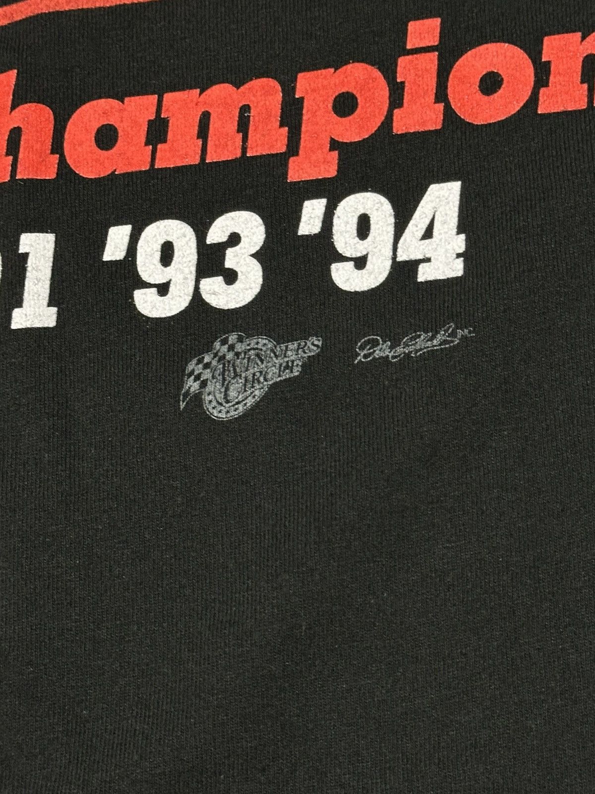 NASCAR Vintage Dale Earnhardt Sr Winston Cup nascar racing T-shirt Size US XL / EU 56 / 4 - 5 Thumbnail