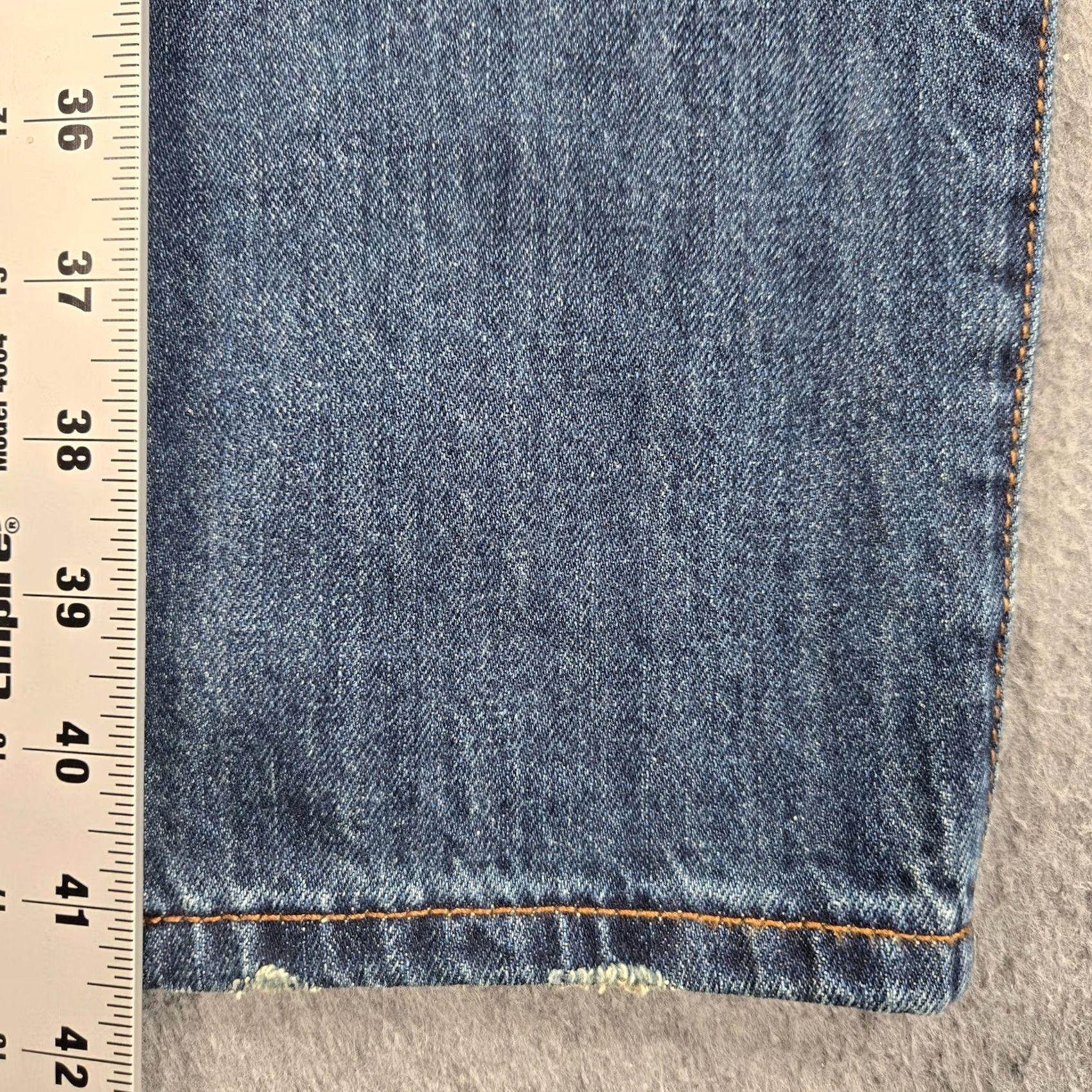 Levi's Levi'S Jeans Mens 32 Blue 501T Tapered 32x31 tag 32x32 Wash Made Japan Slim Denim Size US 32 / EU 48 - 5 Thumbnail