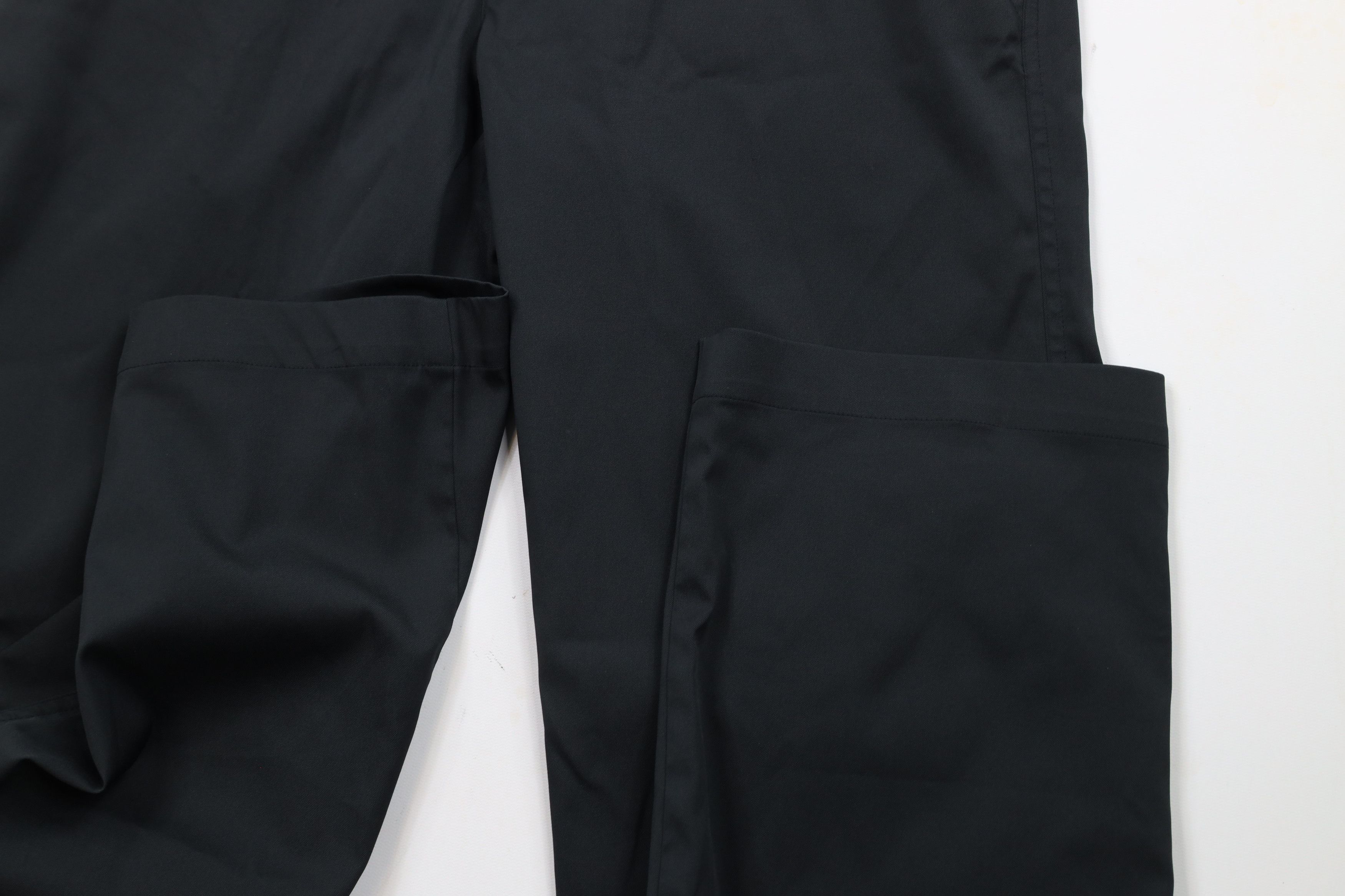 Nike × Vintage Nike Golf Mini Swoosh Flat Front Tech Chino Pants Black Size US 34 / EU 50 - 5 Thumbnail