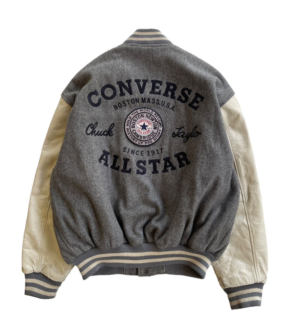Converse Vintage Converse Big Logo Varsity Jacket Size US M / EU 48-50 / 2 - 2 Thumbnail