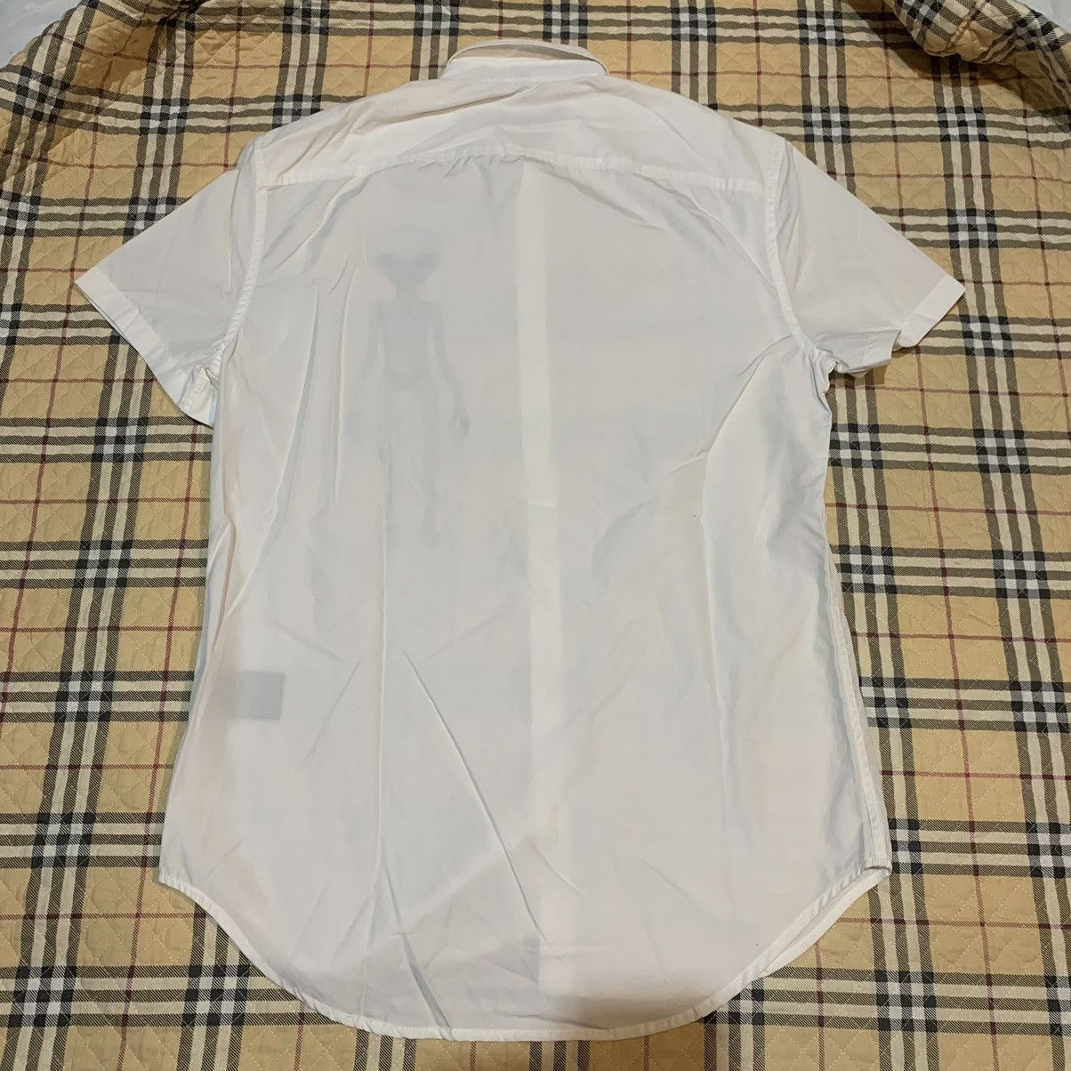 Junya Watanabe 2000s Archival Neil Barrett Maison Y's Cdg Alien Print Shirt Size US M / EU 48-50 / 2 - 3 Thumbnail