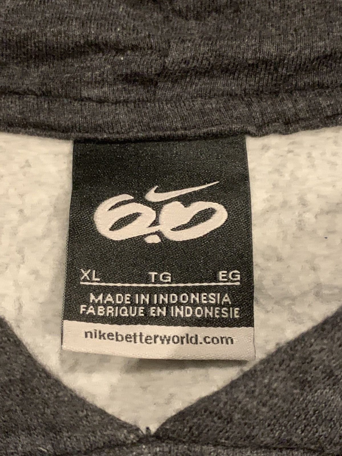 Nike × Vintage VINTAGE Y2K NIKE 6.0 HOODIE Size US XL / EU 56 / 4 - 4 Thumbnail
