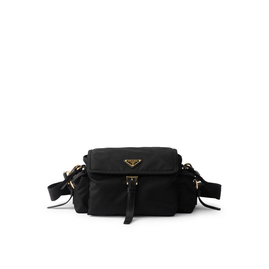Prada PRADA Explore Medium $2400 Black Re-Nylon Shoulder Bag New & Size ONE SIZE - 1 Thumbnail