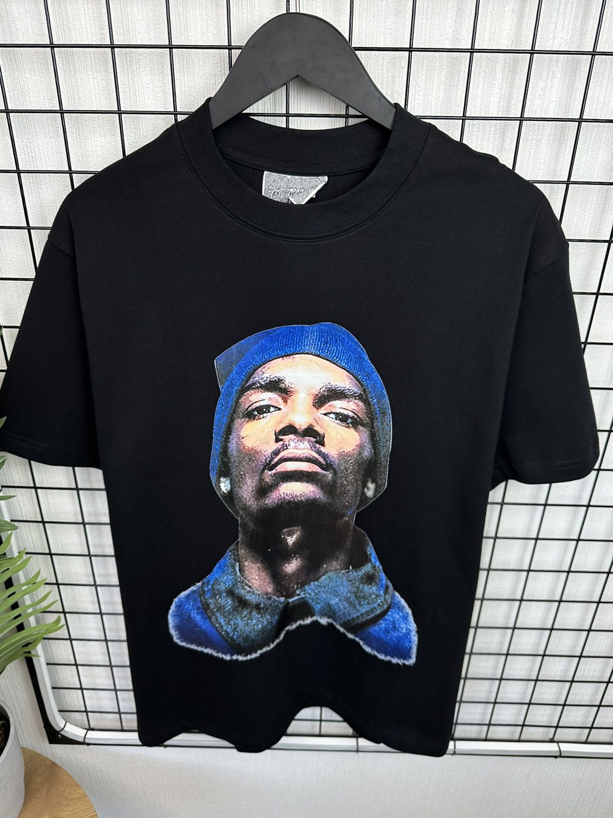 Band Tees × Rap Tees × Snoop Dogg Snoop Doggy Dogg Beware of dogg XL Big Face Men Black Tshirt Size US XL / EU 56 / 4 - 4 Thumbnail