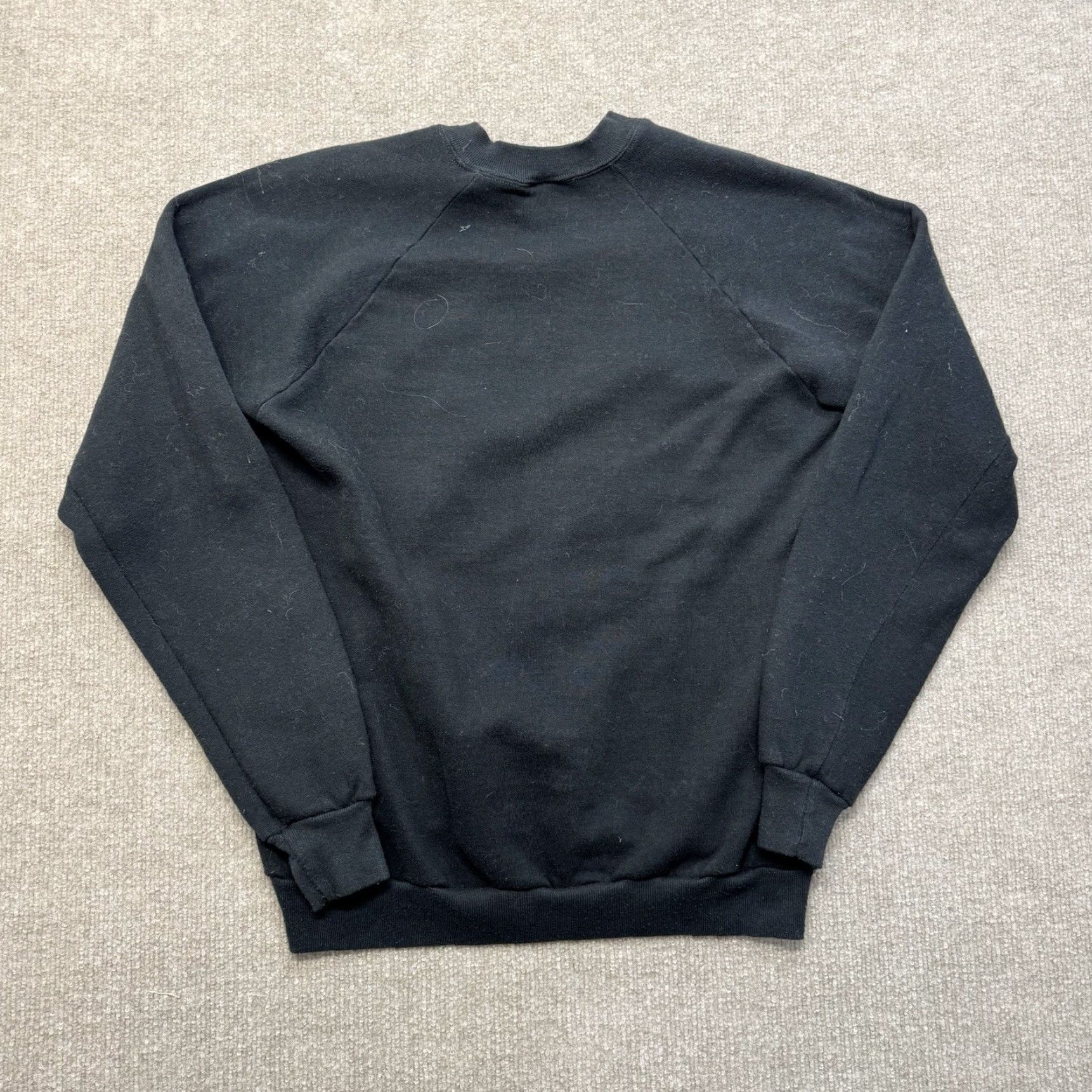 Vintage VINTAGE Melange Sweatshirt Womens L Portrait Black 80s Gold Graphic Crewneck Size L / US 10 / IT 46 - 8 Thumbnail