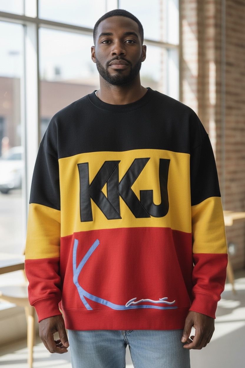 Karl Kani 90’s HIP HOP BAGGY KARL KANI CROSS COLOUR BIG SPELLOUT Shirt Size US L / EU 52-54 / 3 - 1 Thumbnail