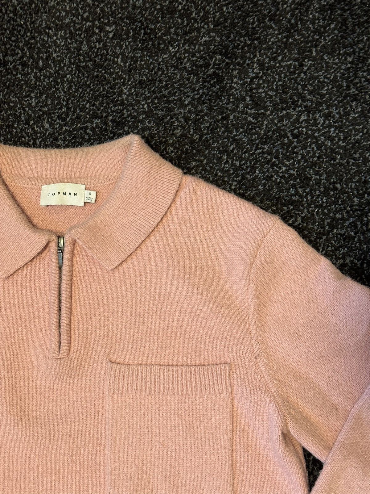 Topman Pull Polo Topman - Effet Mohair Size US S / EU 44-46 / 1 - 4 Thumbnail