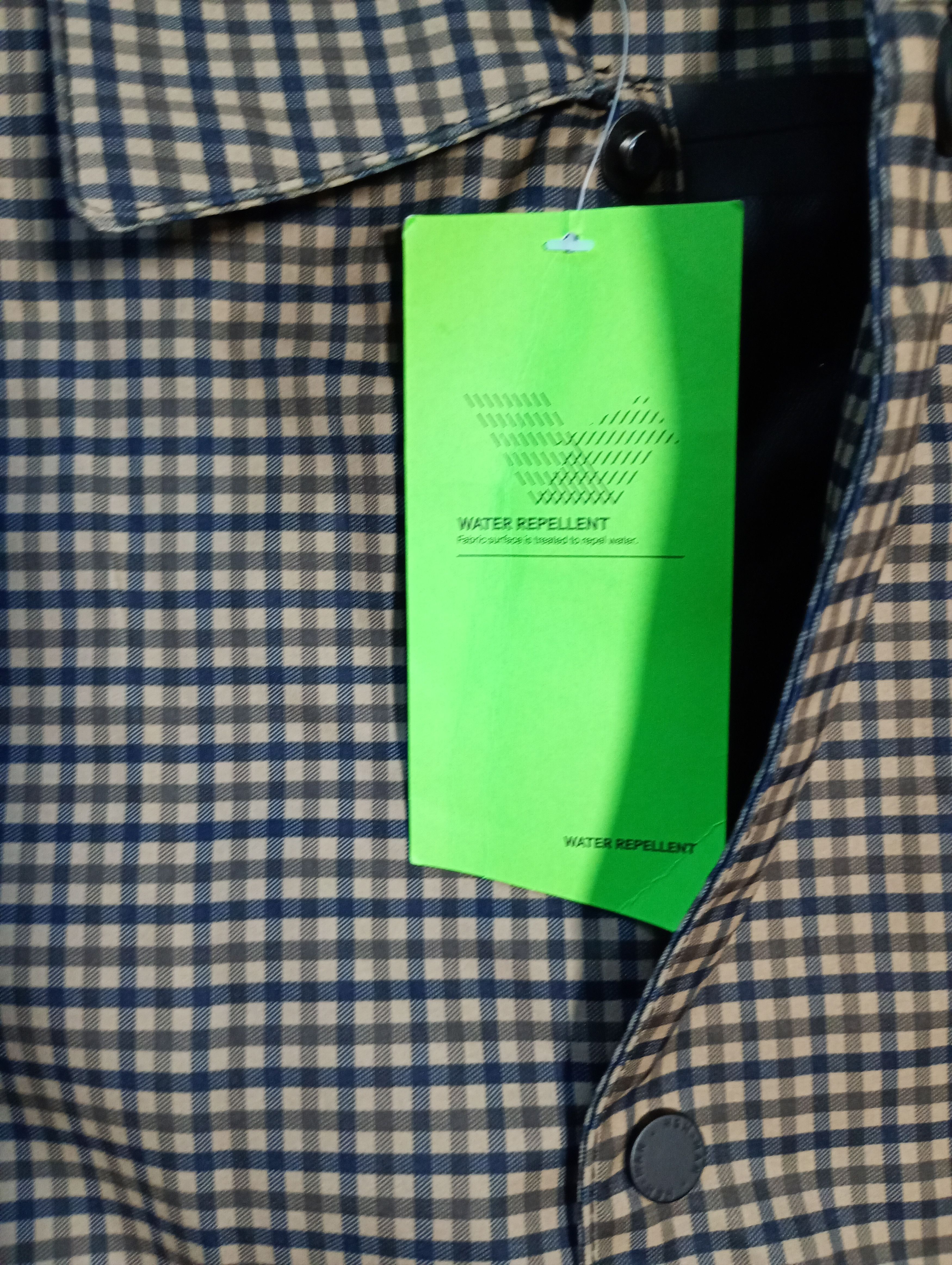 H&M H&M NWT Checkered Raincoat UK 36R Size US S / EU 44-46 / 1 - 8 Thumbnail