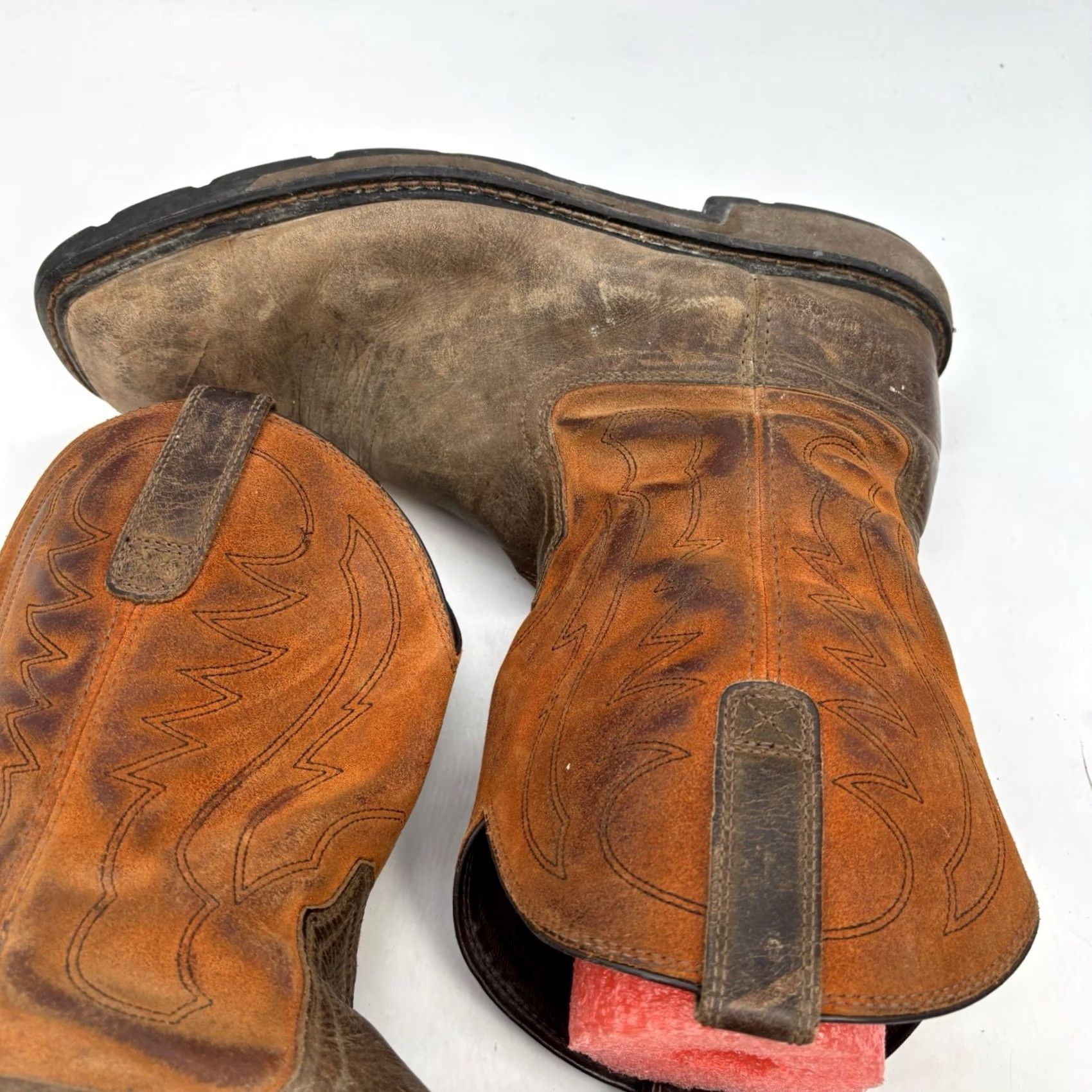 Ariat Ariat Workhog XT Patriot H2O Mens 10.5 Brown Leather Waterproof Oil Resistant Slip Resistant Safety WorkBoots ASTM F2413-18 SageX? Size US 11 / EU 44 - 6 Thumbnail