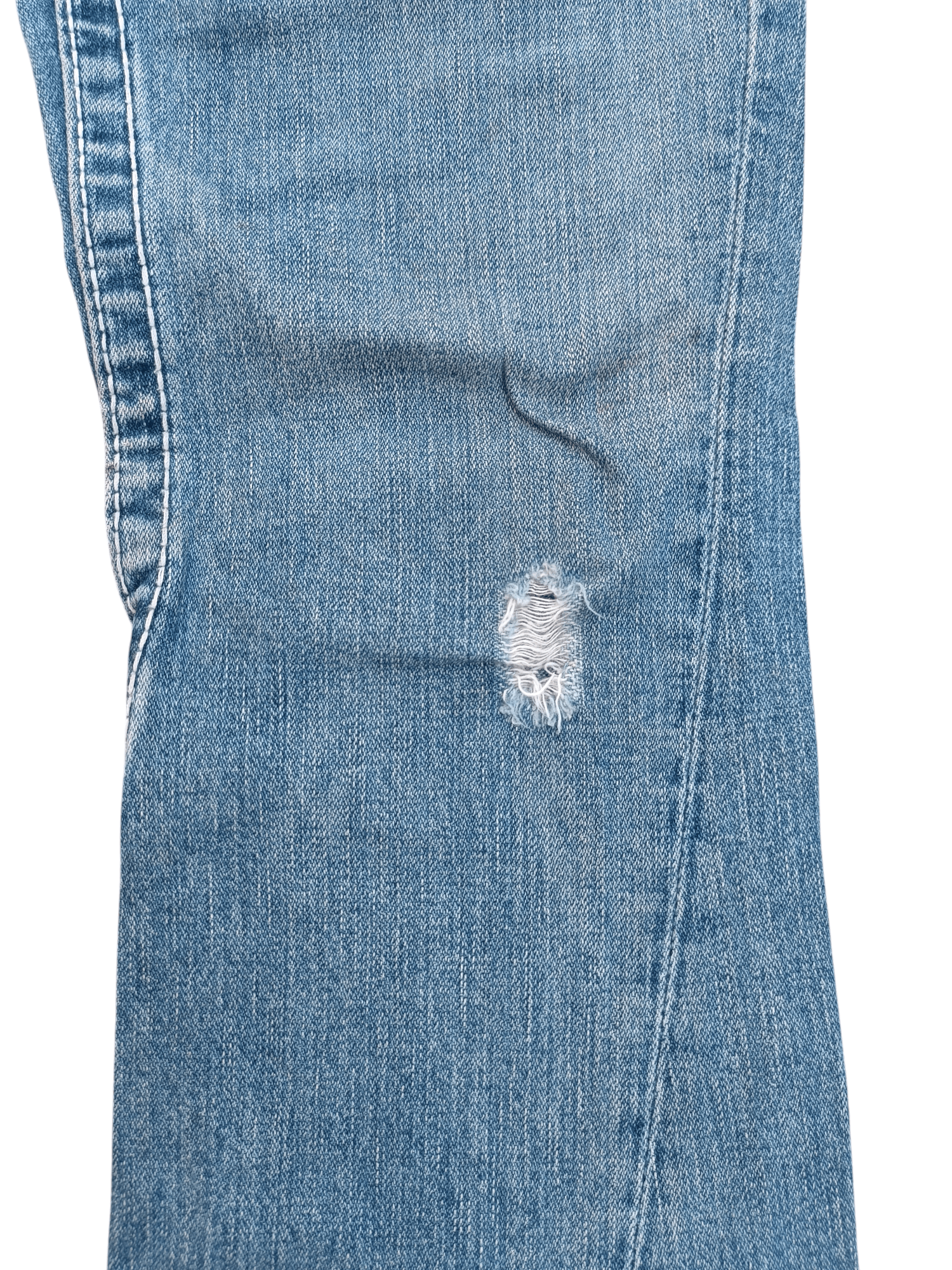 American Apparel × True Religion FLARED 💥 TRUE RELIGION DISTRESSED JOEY BIG T DENIM TR13 Size 27" / US 4 / IT 40 - 16 Thumbnail