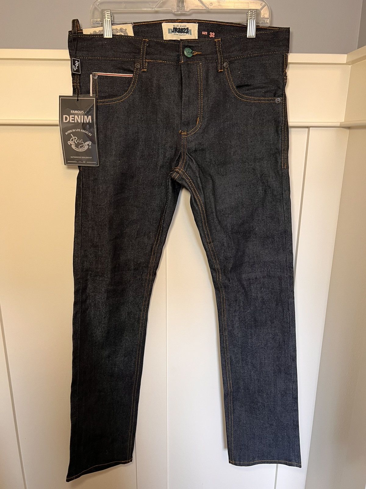 J Brand J-brand famous raw indigo selvedge denim jeans Size US 34 / EU 50 - 1 Thumbnail
