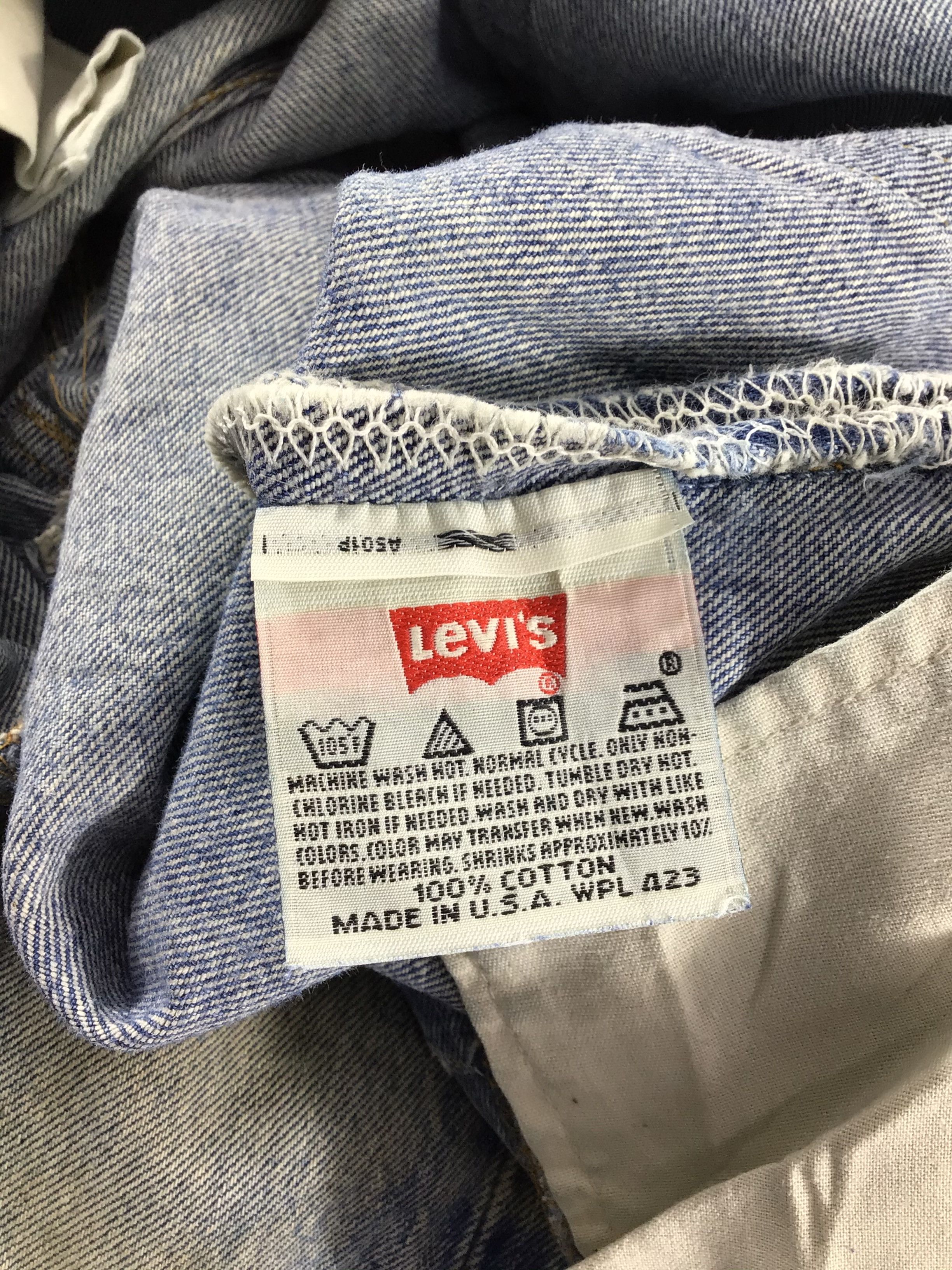 Levi's Vintage 90s Levis 501 xx Jeans-J384 Size US 31 - 9 Thumbnail
