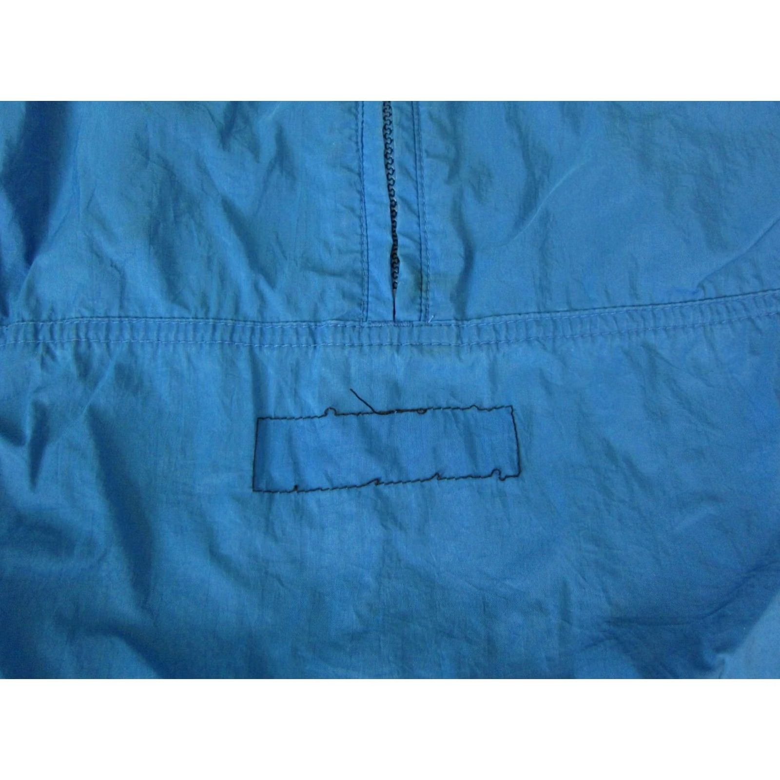 Vintage VINTAGE Columbia Jacket Mens Large Blue 1/4 Zip Windbreaker Nylon Softshell Logo Size US L / EU 52-54 / 3 - 7 Thumbnail