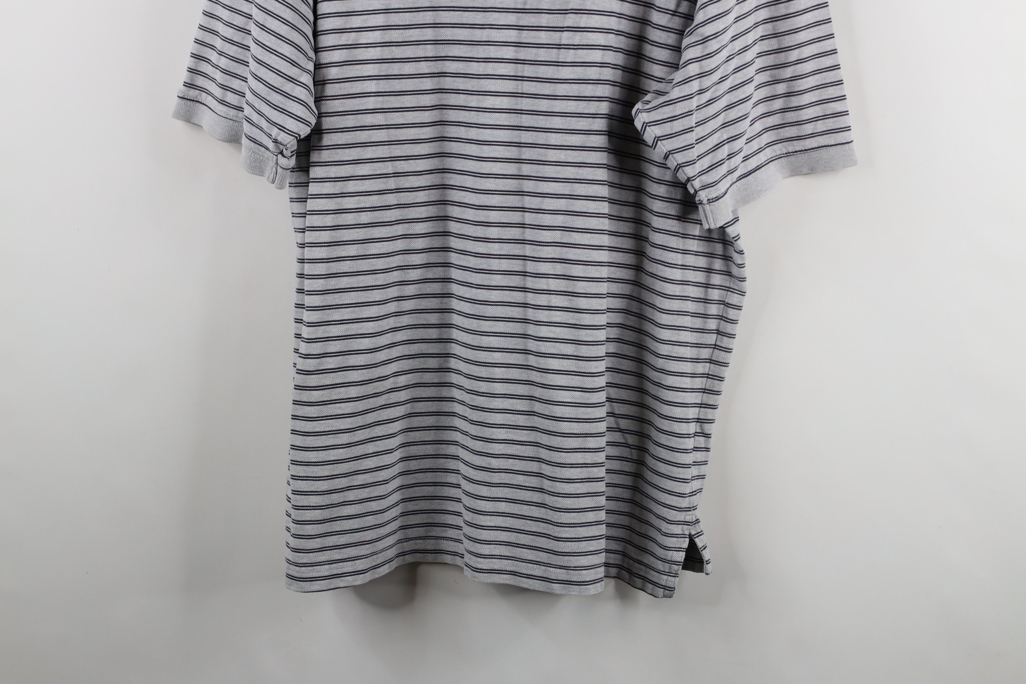 Eddie Bauer × Vintage Vintage 90s Eddie Bauer Striped Collared Golf Polo Shirt Size US L / EU 52-54 / 3 - 14 Thumbnail