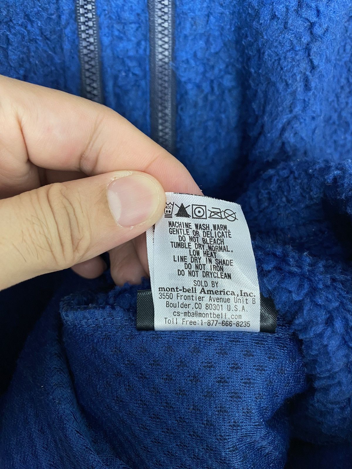 Montbell Rare‼️ Montbell Fleece Deep Pile Vest Embroidery Spellout Size US S / EU 44-46 / 1 - 11 Thumbnail
