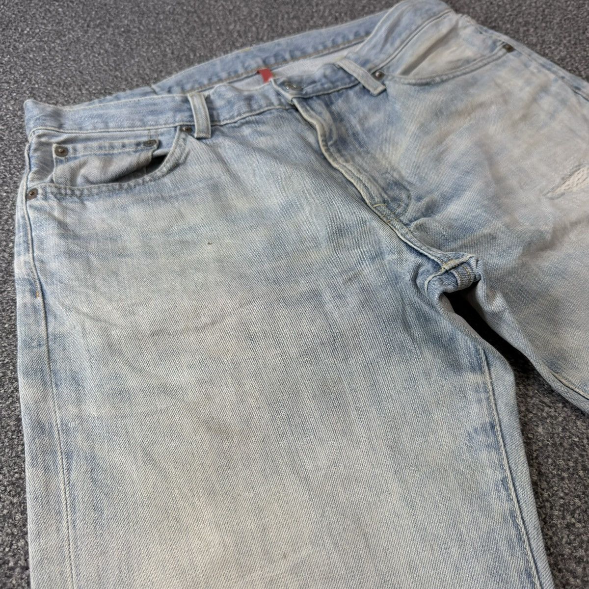 Undercover Archives Japanese Denim Uniqlo UJ S002 Fade Wideleg Denim Size US 33 - 4 Thumbnail