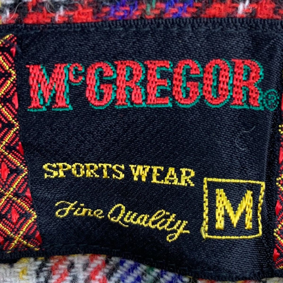 McGregor × Vintage Vintage McGREGOR Sportswear Big Logo Casual Bomber Jacket Size US L / EU 52-54 / 3 - 7 Thumbnail