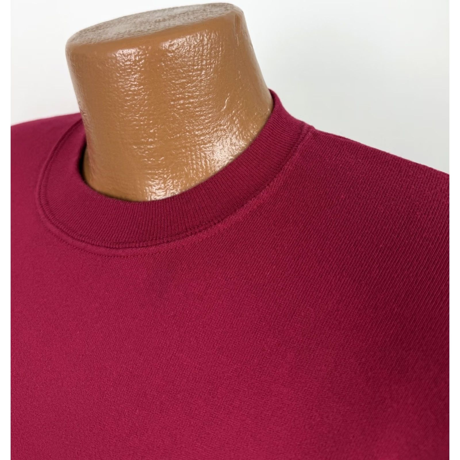 Jerzees VINTAGE Jerzees Sweatshirt Mens Large 90s Berry Red Crewneck USA Made Size US L / EU 52-54 / 3 - 6 Thumbnail