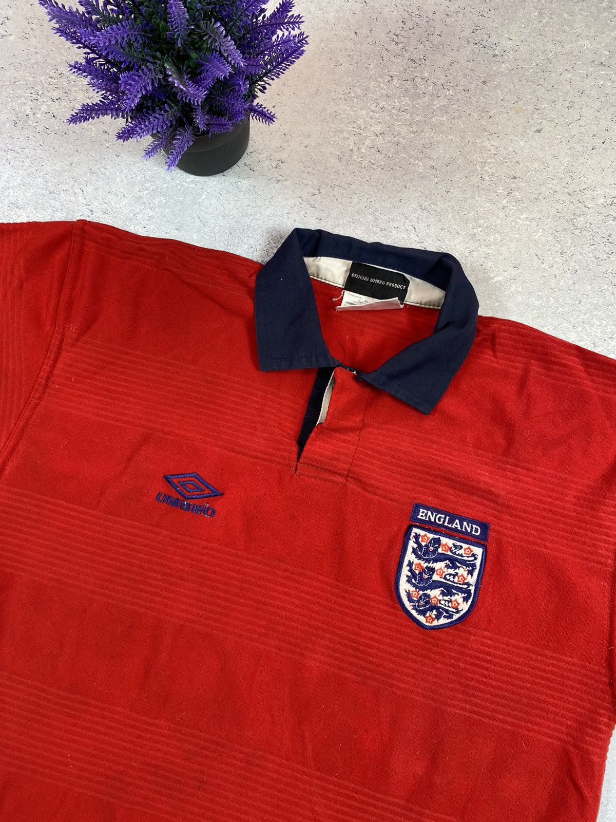 Umbro England Umbro Soccer Jersey Size US XL / EU 56 / 4 - 5 Thumbnail