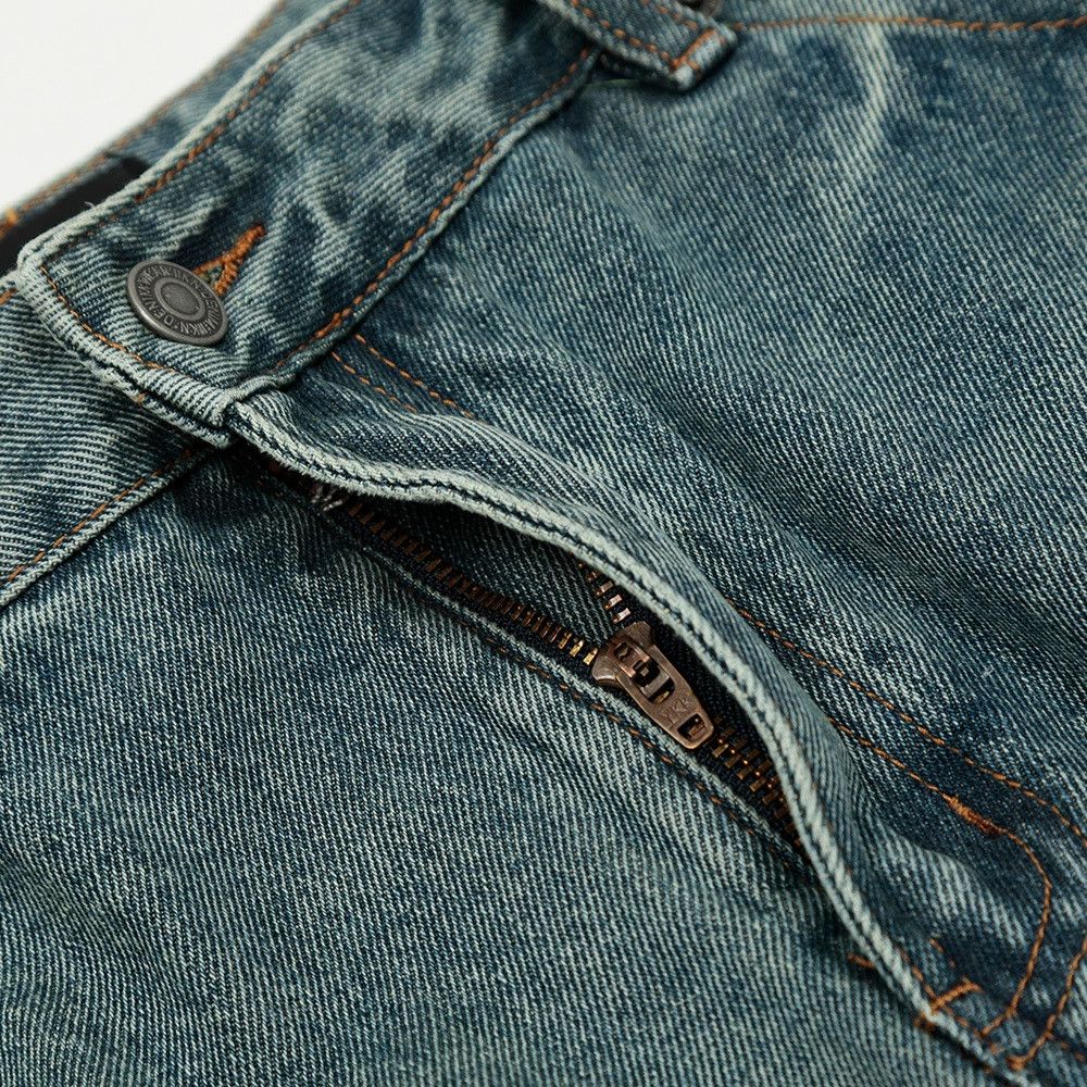 Vintage Vintage washed men's workwear patchwork scimitar jeans Size US 32 / EU 48 - 4 Thumbnail