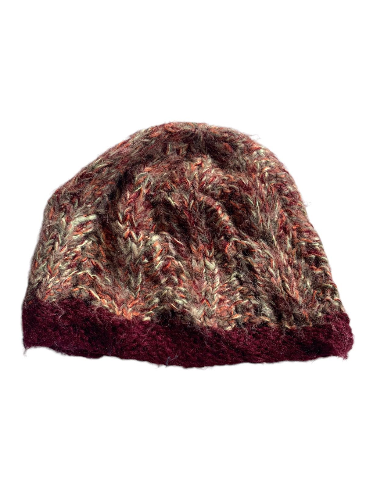 Japanese Brand × Vintage Crochet Knitted Beanie Hats Size ONE SIZE - 7 Thumbnail