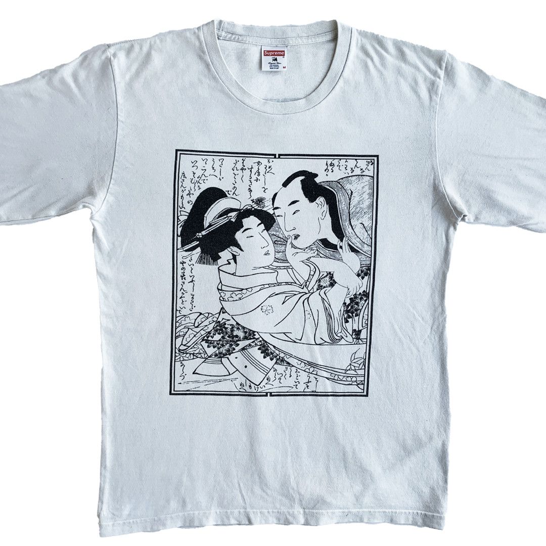 Supreme Supreme x Sasquatchfabrix - Shunga Long Sleeve - White - M Size US M / EU 48-50 / 2 - 1 Thumbnail