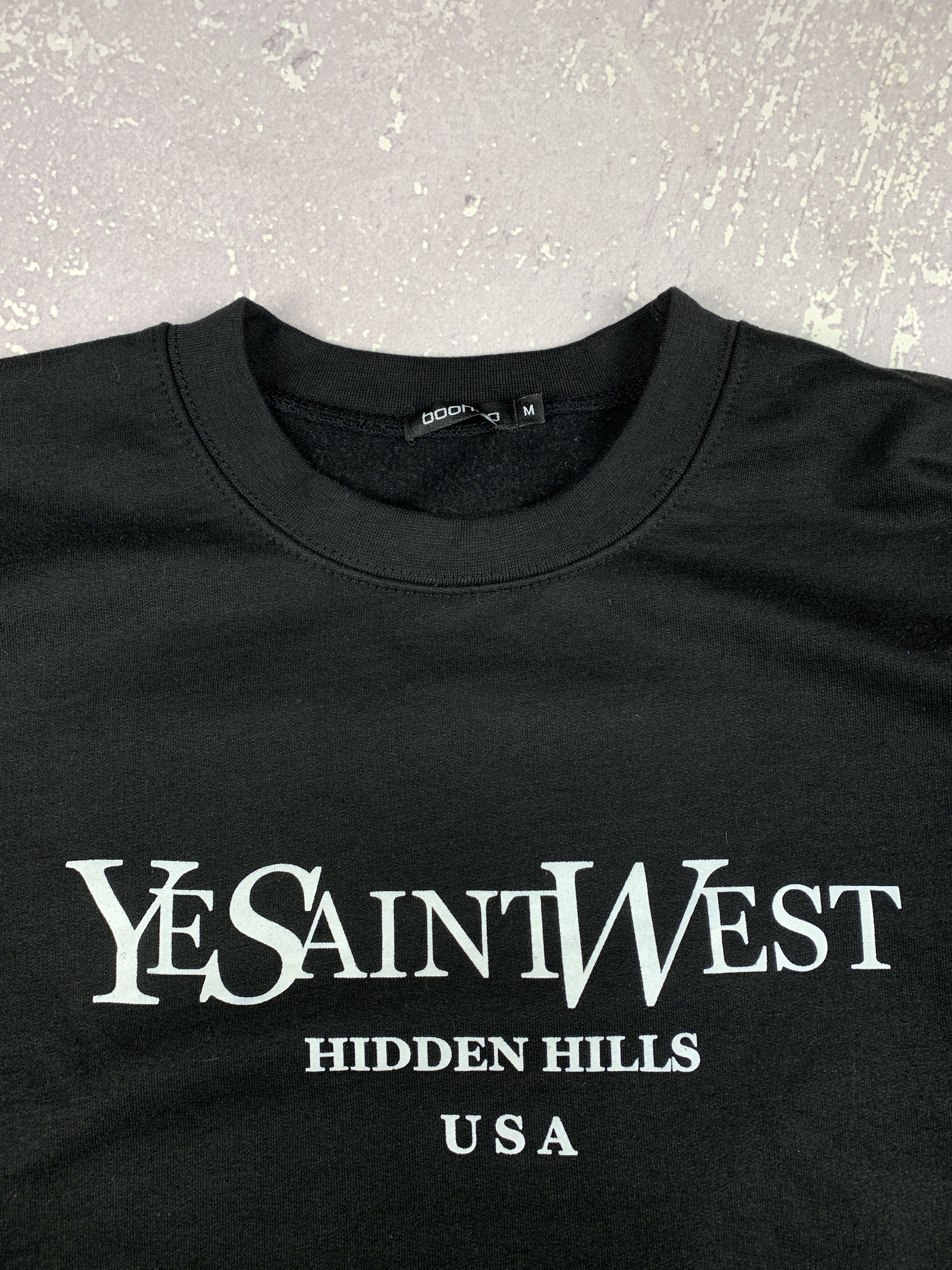 Kanye West Kanye Ye Saint West Hidden Hills USA Black Sweatshirt M-L Size US M / EU 48-50 / 2 - 5 Thumbnail