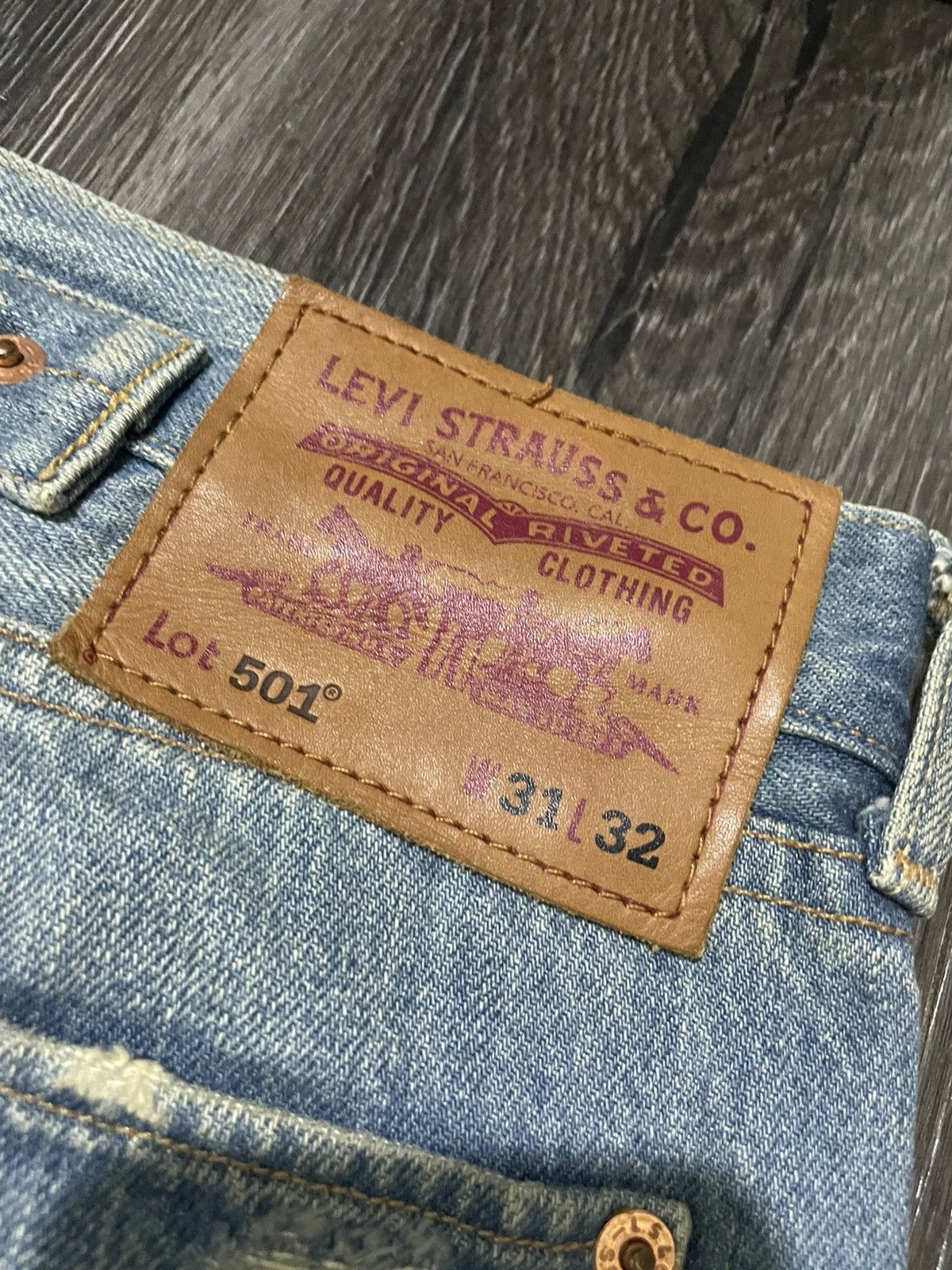 Levi's Levi’s 501 Patchwork Based 1901 Vintage Model Size US 32 / EU 48 - 3 Thumbnail