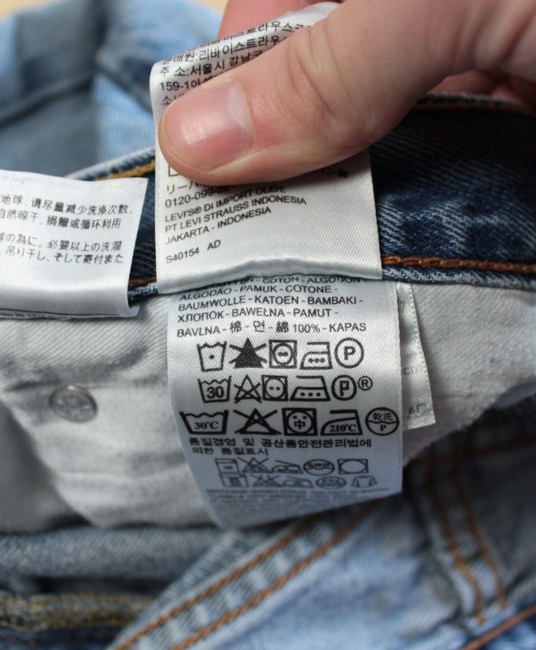Levi's Vintage Levis 501 Straight Jeans W34 L30 Size US 34 / EU 50 - 13 Thumbnail