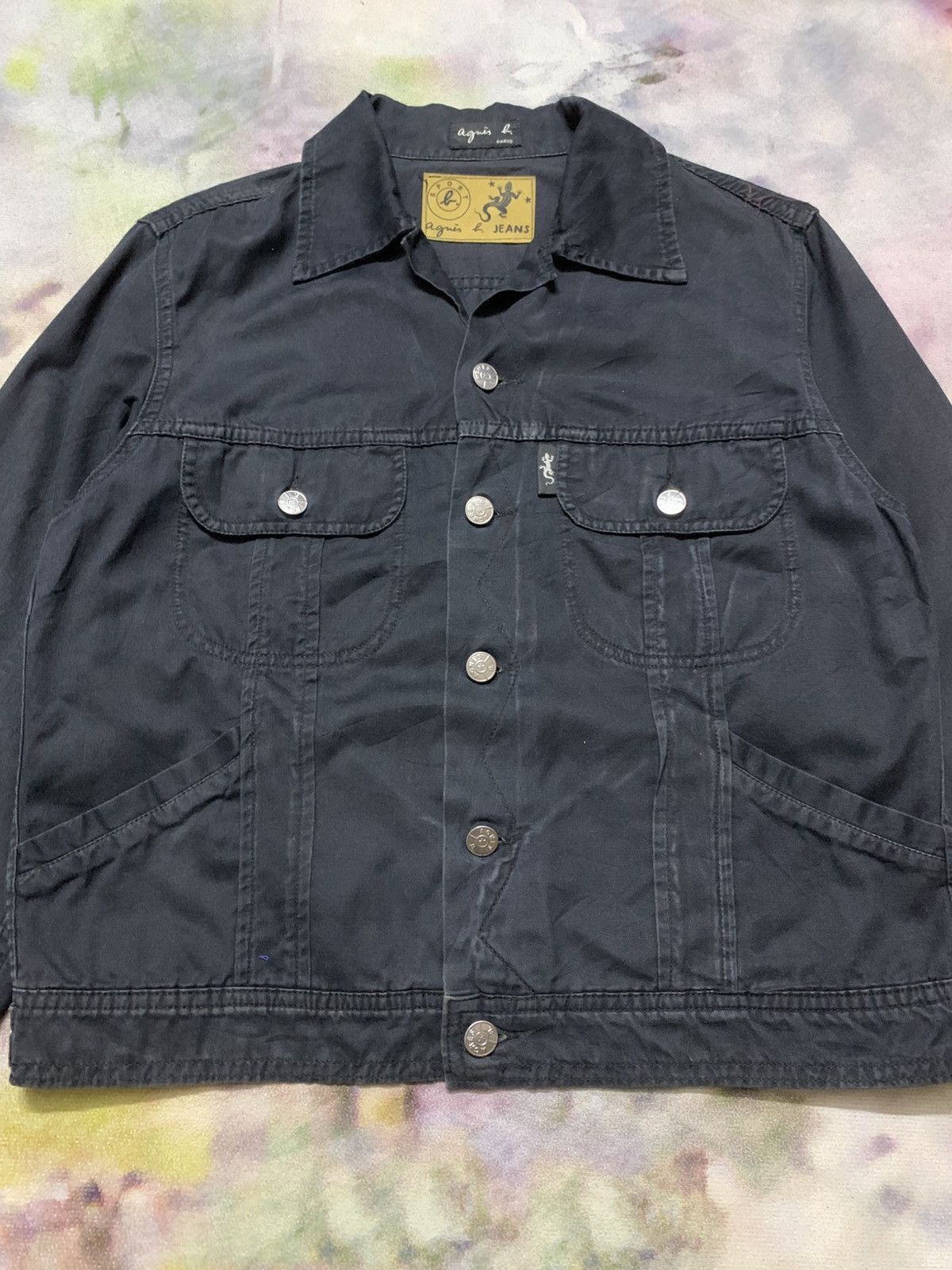 agnes b. Vintage Agnes b. Cropped Trucker Size US M / EU 48-50 / 2 - 5 Thumbnail