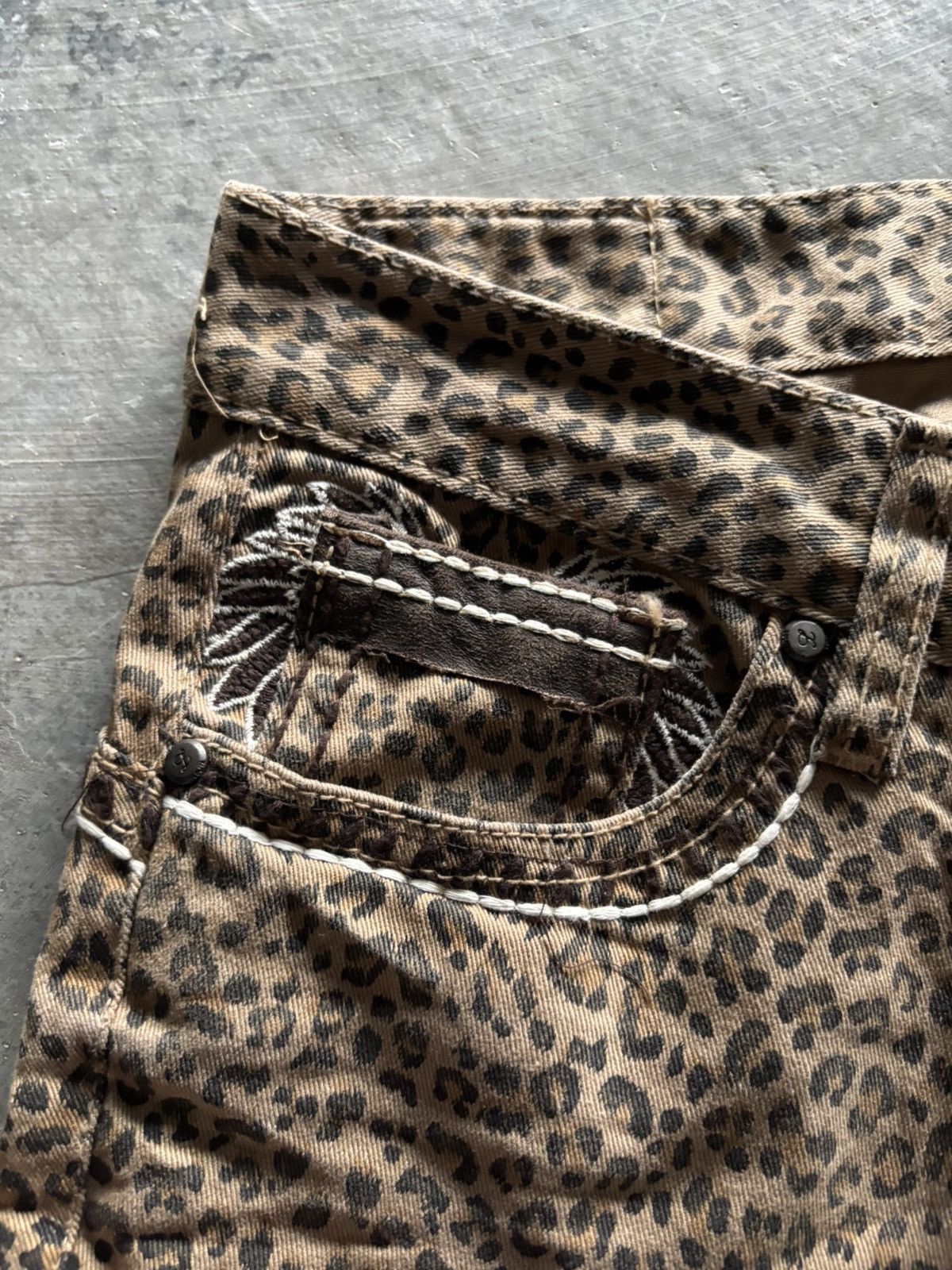 Hysteric Glamour y2k lolita punk leopard alloverprint design dope back pocket Size 28" / US 6 / IT 42 - 11 Thumbnail
