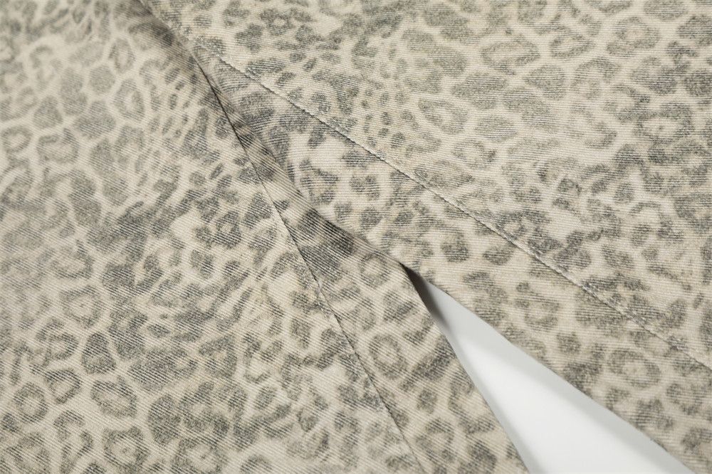 Vintage Retro men's distressed washed punk leopard loose trousers Size US 32 / EU 48 - 4 Thumbnail