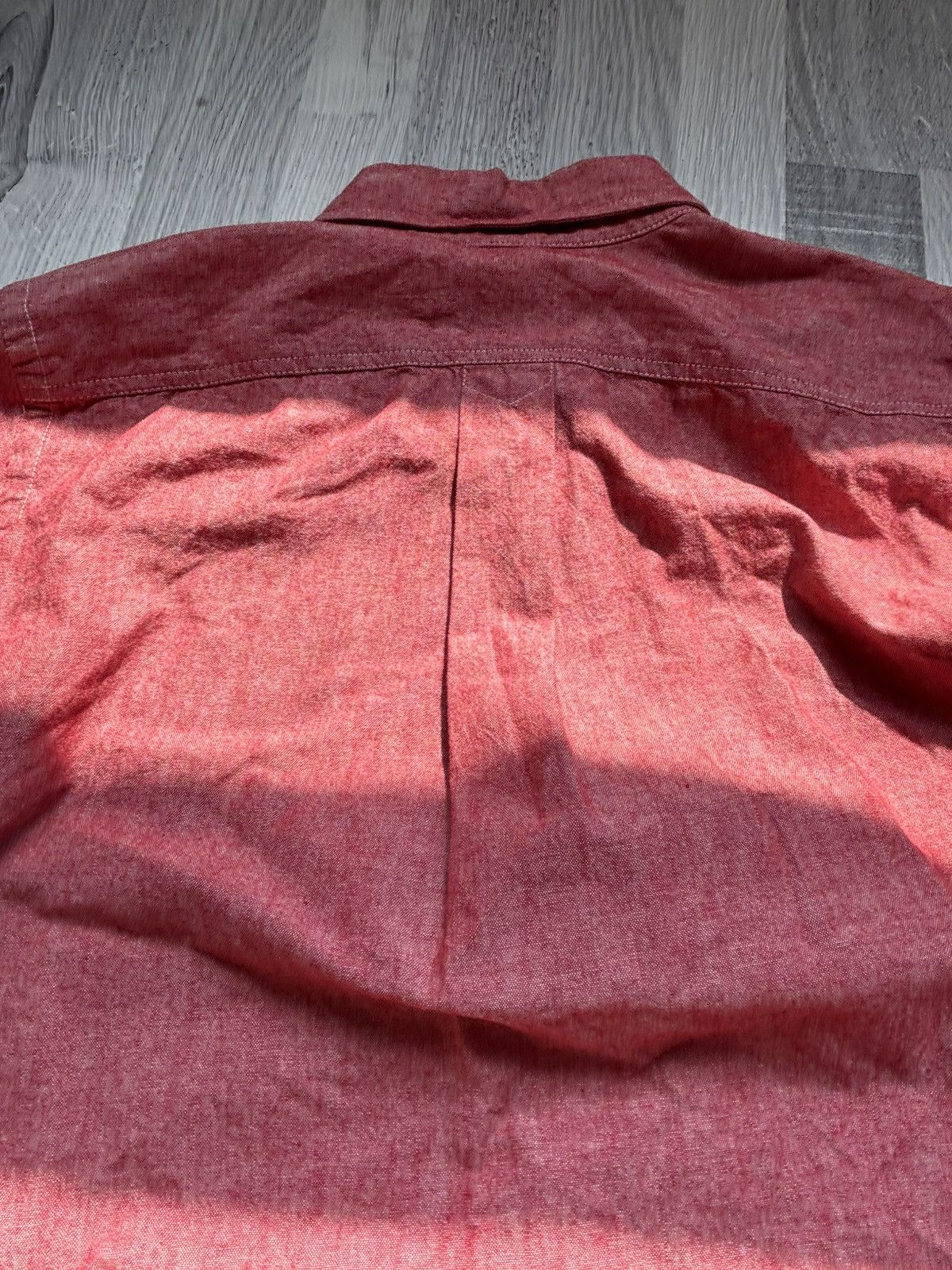 Comme des Garcons Junya Watanabe Man AD2010 Short Sleeve Pink BD Shirt Size US M / EU 48-50 / 2 - 10 Thumbnail