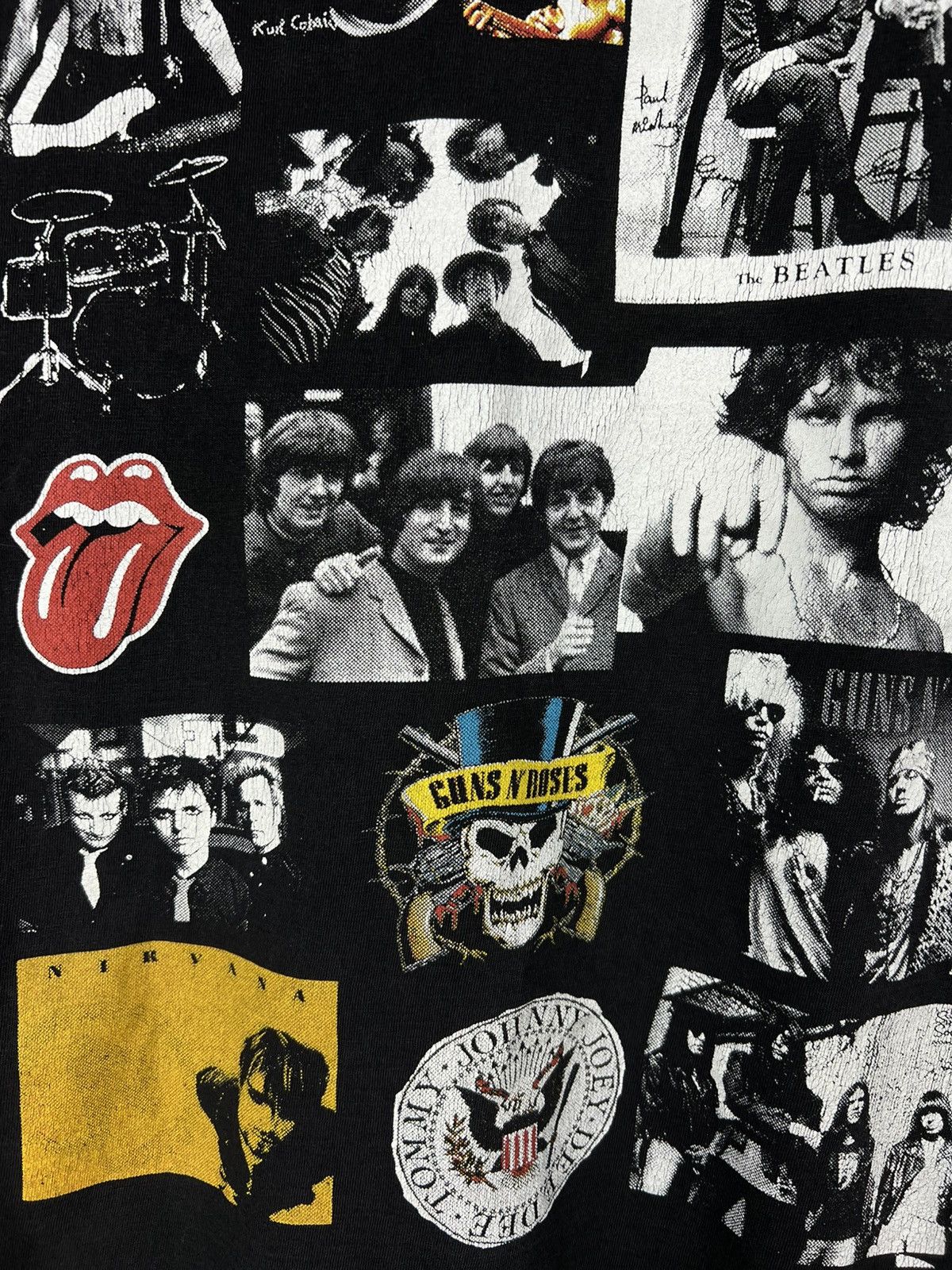 Band Tees Monster of Rock Vintage Black T Shirt All Bands Size US L / EU 52-54 / 3 - 5 Thumbnail