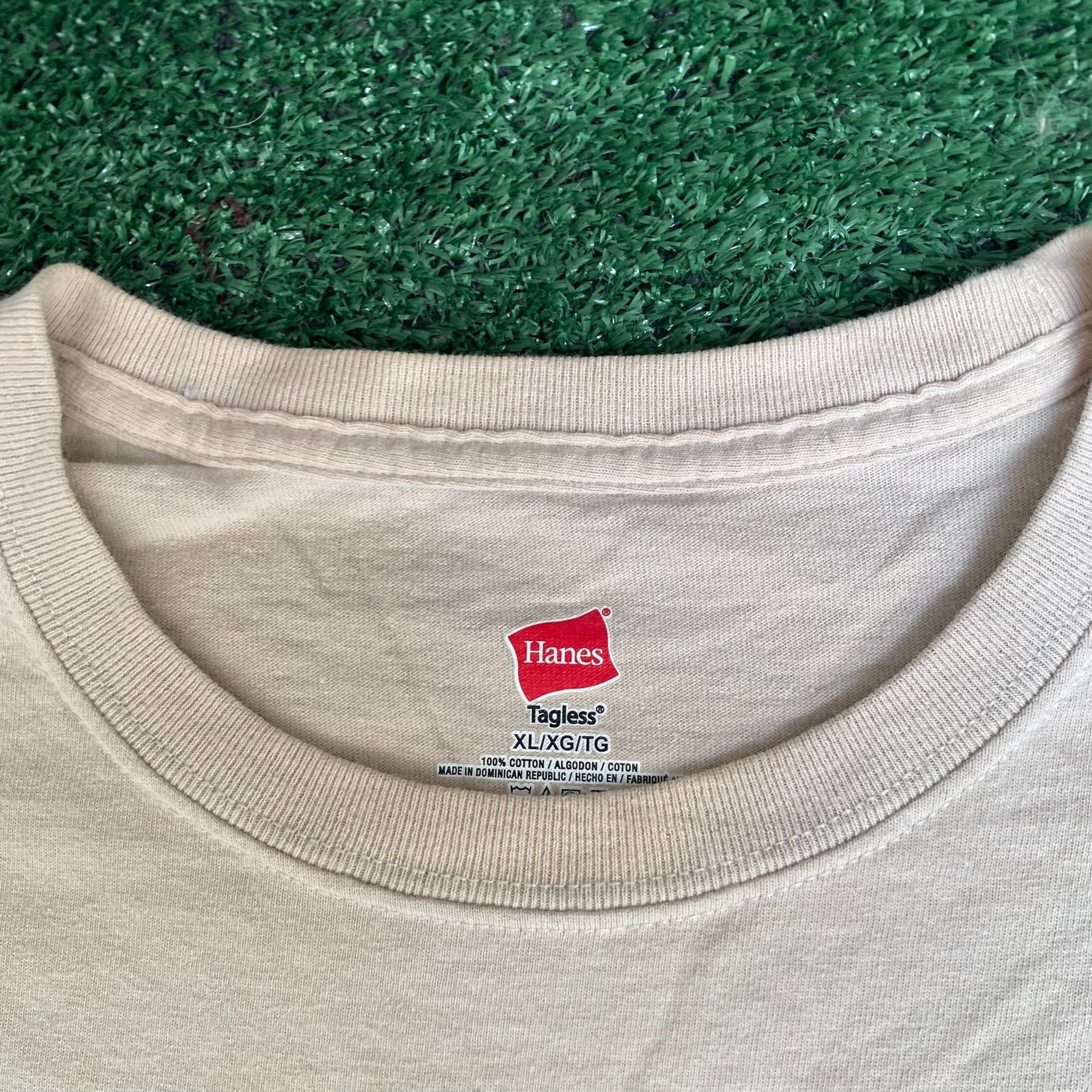 Hanes Vintage Y2K Guns Coffee Shirt Starbucks Parody Humor Tee Size US XL / EU 56 / 4 - 4 Thumbnail