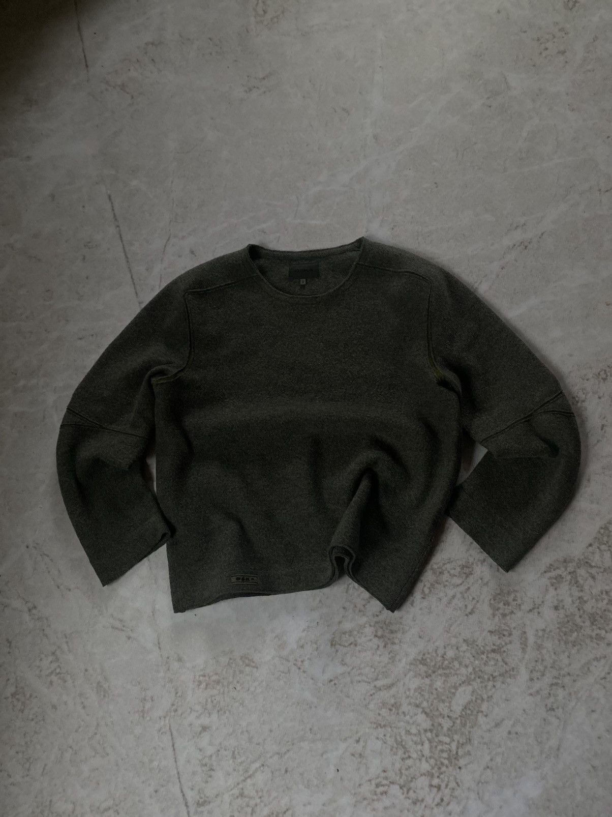 Designer Avant Garde Oska Fleece Sweatshirt Rundholz style Y2k Rare Size US M / EU 48-50 / 2 - 2 Thumbnail