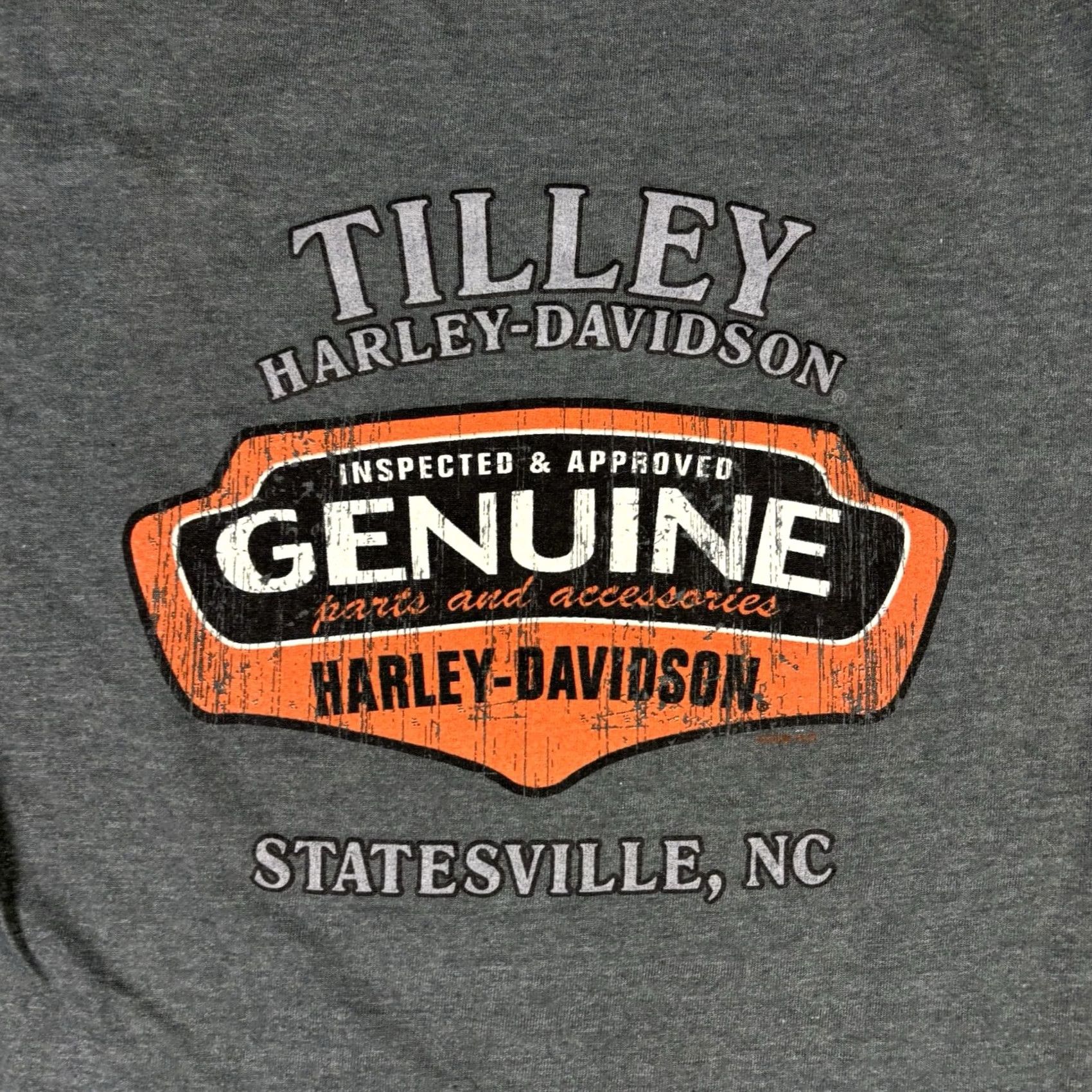Harley Davidson VINTAGE Harley-Davidson Gray Biker T Shirt Hauling Class Small Y2K 90s Mens Size US S / EU 44-46 / 1 - 7 Thumbnail