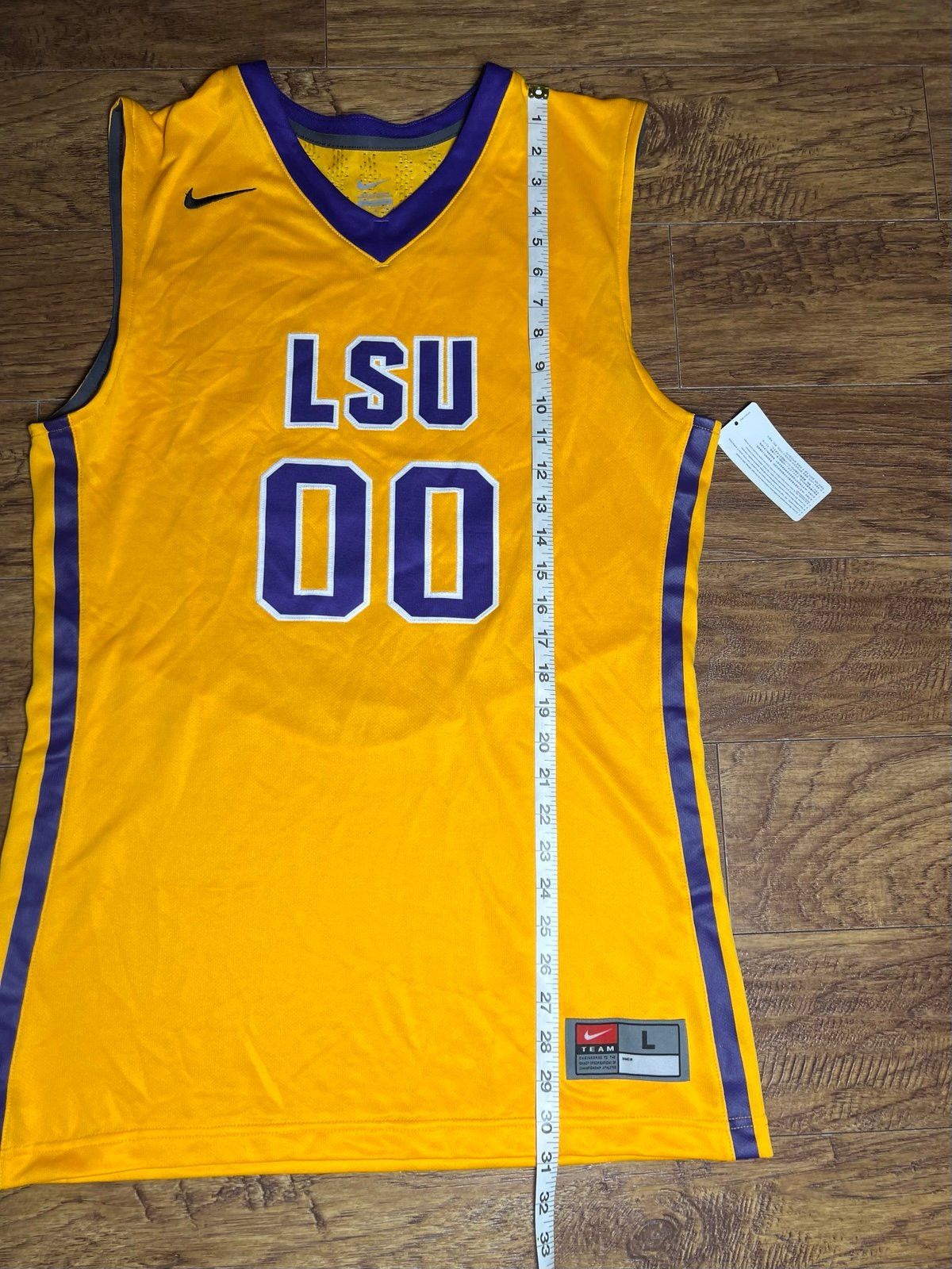 Nike Nike LSU Tigers NCAA Jersey #00 Size Large Yellow NWT Size US L / EU 52-54 / 3 - 7 Thumbnail