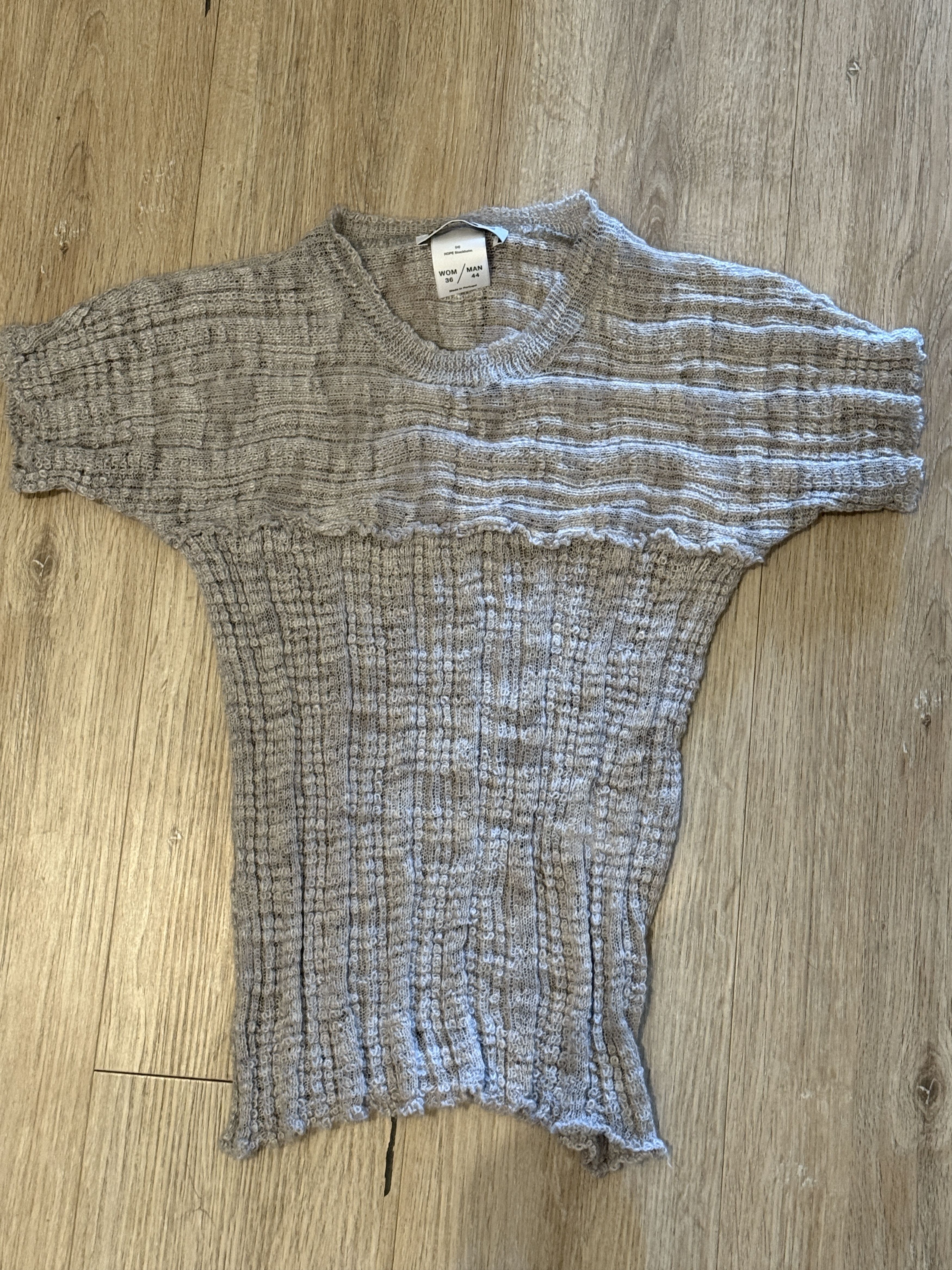 Hope Knitted t shirt Size US S / EU 44-46 / 1 - 3 Thumbnail