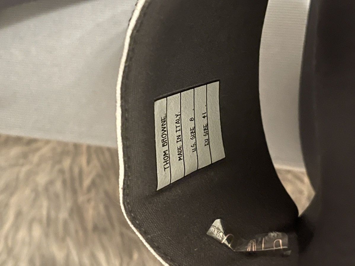 Thom Browne Thom Browne cloth pool slide in rubber Size US 8 / EU 41 - 4 Thumbnail
