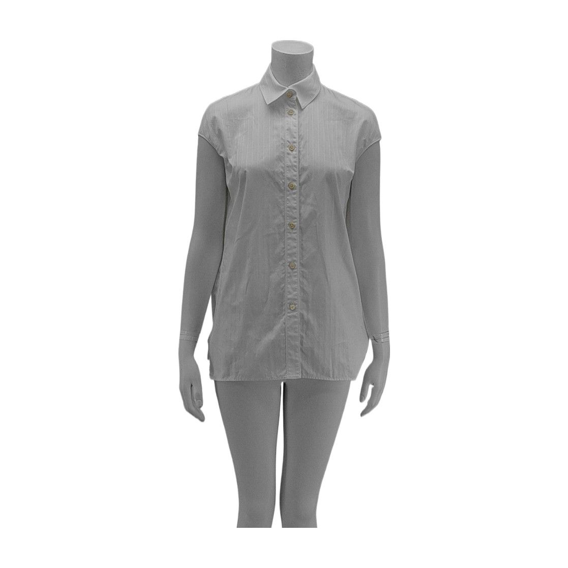 Balenciaga Balenciaga Striped Cotton Button Up Shirt Size 36 Size XS / US 0-2 / IT 36-38 - 1 Thumbnail