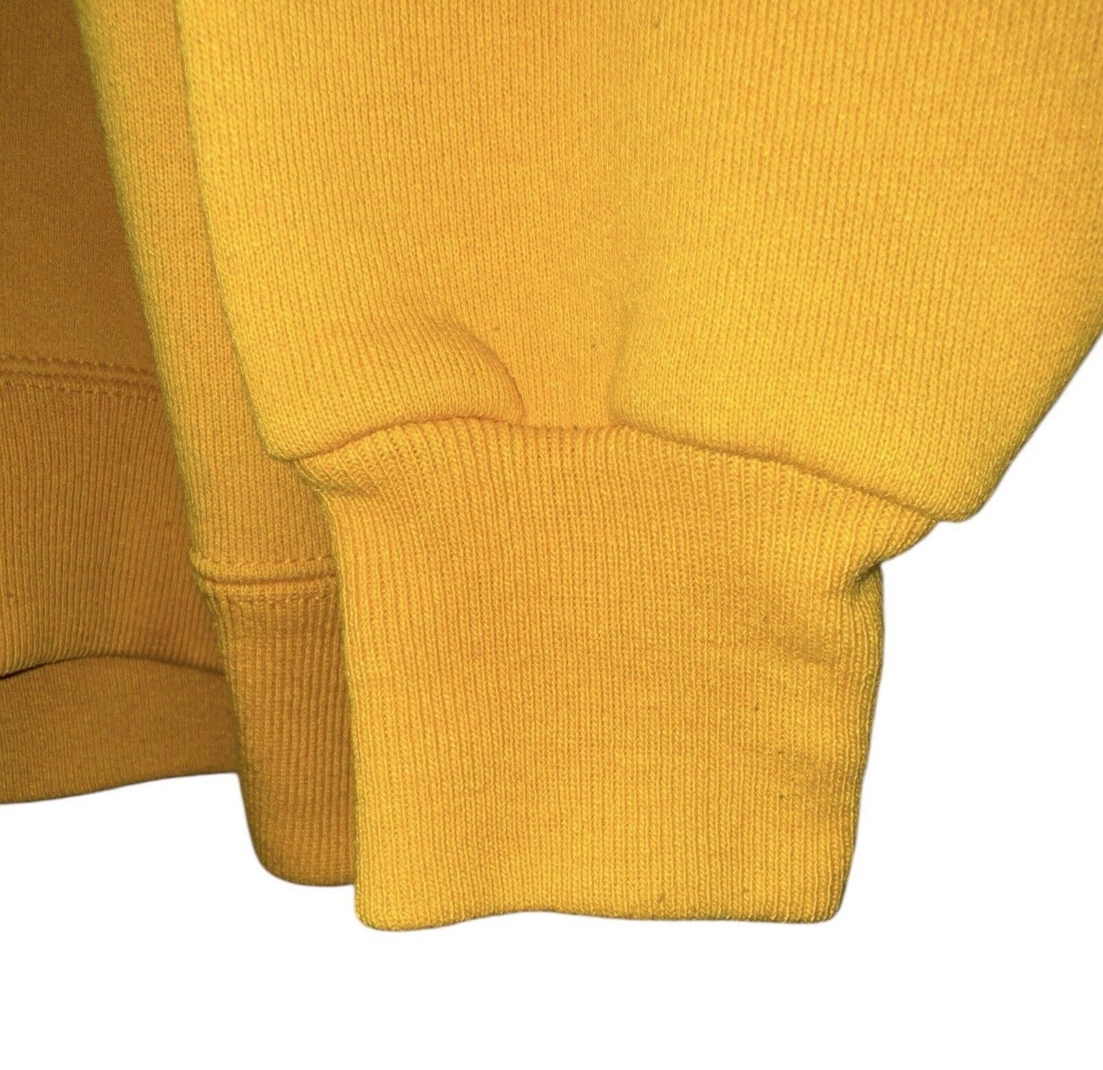 Lee VTG Lee Sturdy Sweats Heavyweight 90s Yellow Crewneck XL Size US 36 / EU 52 - 4 Thumbnail
